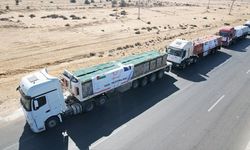 Bosna Hersek'in Gazze'ye yardım tırları Mısır'dan yola çıktı