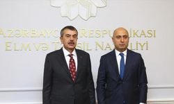 Milli Eğitim Bakanı Yusuf Tekin, Azerbaycanlı mevkidaşı Amrullayev'le görüştü