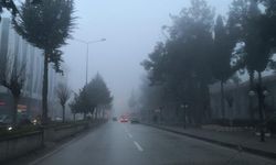 Bucak'ta sis etkili oldu