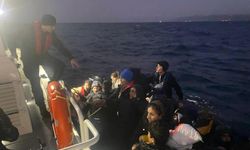 Çanakkale açıklarında 40 kaçak göçmen yakalandı