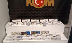 Kayseri'de 570 paket kaçak sigara ele geçirildi