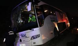 Otobüs, şarampole devrildi; 6 yaralı