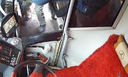 Otobüs şoförüne tekme ve yumruklu saldırı