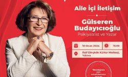 Psikiyatrist Yazar Gülseren Budayıcıoğlu, Yalova’da halka açık seminer verecek