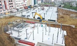 Sultangazi Malkoçoğlu Mahallesi'ndeki tesisin yapımı devam ediyor 