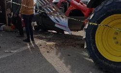 Traktöre çarpan polis memuru öldü