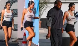 Kanye West Sözünü Tuttu! Eşine Pantolon Yerine Boxer Giydirdi