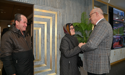 Şehit ailesinden Başkan Ergün'e teşekkür ziyareti