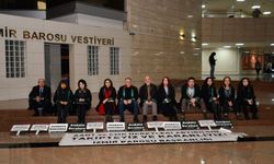 İzmir Barosu Adliyede oturma eylemi başlattı