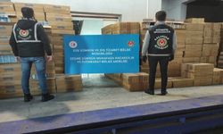 İzmir'de 1 milyon paket kaçak sigara ele geçirildi
