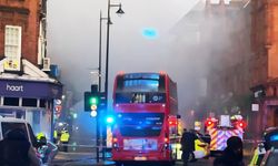Londra'nın sembolü alev alev yandı