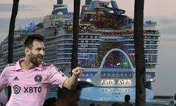 Dünyanın en büyük yolcu gemisi Lionel Messi’nin eliyle denize indi