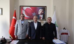 İZSU Genel Müdürü Köseoğlu'ndan Başkan Tekin'e ziyaret