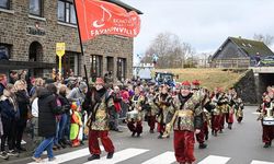 Belçika'nın 'Türk köyü'nde karnaval coşkusu yaşandı
