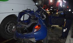 İzmir'de korkunç kaza: 1 ölü,  3 yaralı