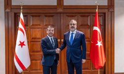 Bakan Fidan, KKTC Dışişleri Bakanı Ertuğruloğlu ile görüştü