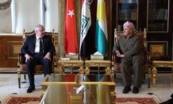 Bakan Güler, KDP Başkanı Barzani ile görüştü