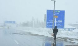 Bitlis'te yoğun kar; 31 köy yolu, ulaşıma kapandı