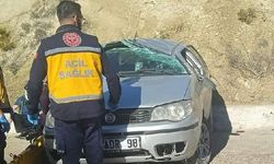 Burdur'da kaza: 2 yaralı
