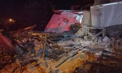 Malatya'da metruk bina çöktü