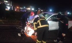 Mardin'de otomobiller çarpıştı: 3 yaralı
