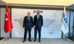 Rektör Ünal, DEİK Genel Sekreter Yardımcısı Yavuz'u ziyaret etti