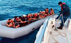 91 kaçak göçmen kurtarıldı