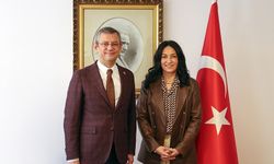 Özgür Özel, Madrid'deki Türk Büyükelçisi Ezberci ile Görüştü