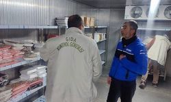 İzmir'de Tarım ve Orman Müdürlüğü ekipleri gıda denetimi gerçekleştirdi