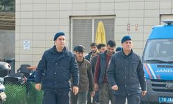 Afgan uyruklu beş kaçak göçmen yakalandı