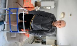 Depremde bacağını kaybeden depremzedenin akülü sandalye talebi