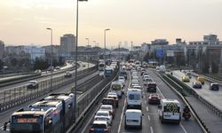 İlk iftar öncesi trafik yoğunluğu yüzde 74'e ulaştı