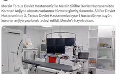 Mersin'de 2 devlet hastanesinde koroner anjiyo laboratuvarı açıldı