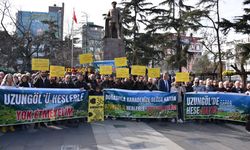 Trabzon'da HES protestosu