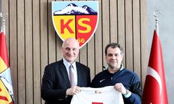 Yunanistan Ankara Büyükelçisi Bizakis'ten Kayserispor'a ziyaret
