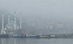 Zonguldak'ta yoğun sis etkili oldu