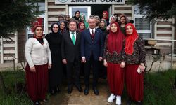 Büyükakın'dan kadın çiftçi vurgusu