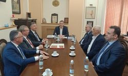 Trakya Üniversitesi heyetinden Burgaz Valisi Vılço Çolakov’a ziyaret
