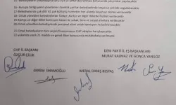 'CHP-DEM Parti Protokol' sahte belgesi dolaşıma sokuldu; partiler yalanladı