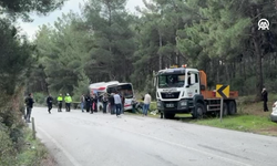 İzmir'de korkunç kaza: 1 ölü 4 yaralı