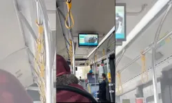Otobüste para sayma videosu oynatma görüntüsü montaj çıktı