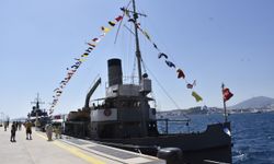 Bodrum'da TCG Nusret Müze Gemisi ziyarete açıldı