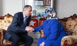 İçişleri Bakanı Yerlikaya'dan şehit aileleri ziyareti