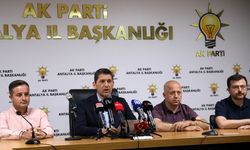 AK Parti Antalya İl Başkanı: 6,5 yıl tesisin müdürlüğünü yapmış, başkan olması kimseyi ayrıcalıklı yapmaz