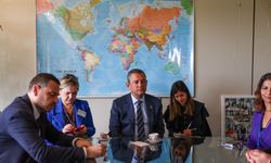 CHP Genel Başkanı Özel, Strazburg’da temaslarda bulundu