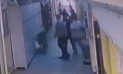 Okul koridorunda kadın öğretmene yumruklu saldırı