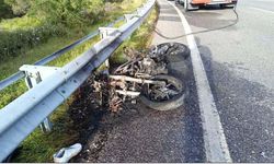 Otomobille çarpışan motosikletin sürücüsü ağır yaralandı