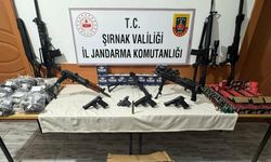 Şırnak’ta silah kaçakçılığı operasyonu