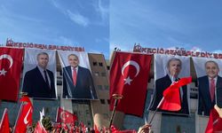 Yeni başkan Özarslan'ın ilk işi belediye binasına 'T.C.' tabelası asmak oldu
