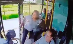 Yolcu otobüsünden düşen kadın ağır yaralandı